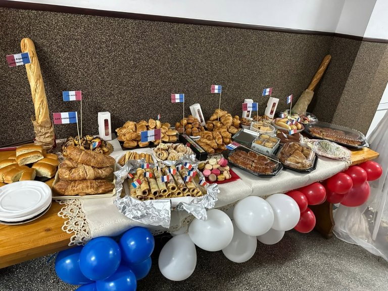 Moment din cadrul activităților de Francofonie