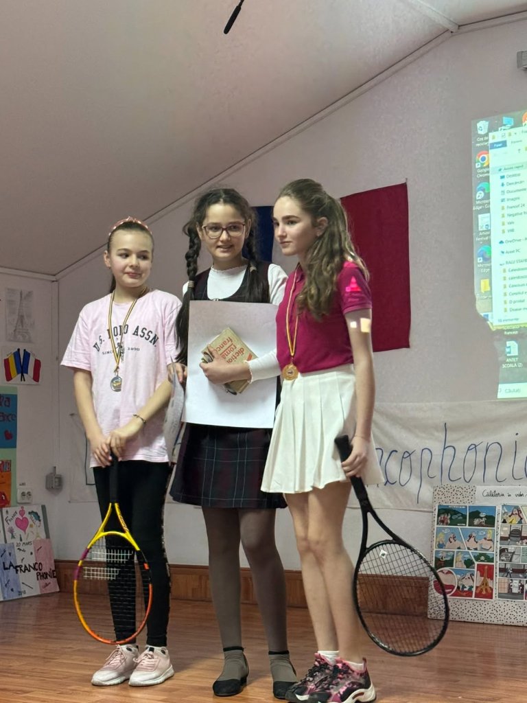 Moment din cadrul activităților de Francofonie