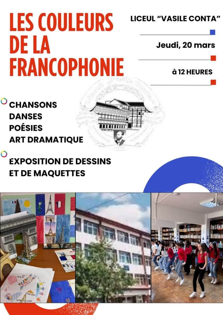 Moment din cadrul activităților de Francofonie